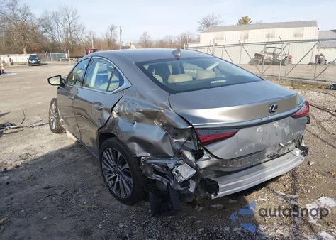 2020 Lexus Es 350 из США, поврежденный, VIN 58ADZ1B19LU062713